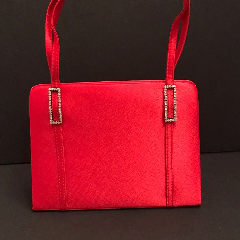 Bright Red Evening Purse